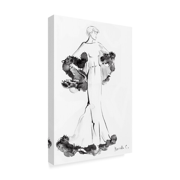 Marietta Cohen Art And Design 'Runway Fashion 2' Canvas Art,16x24